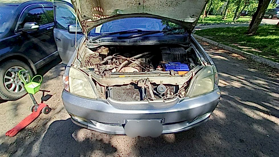 Диагностика аккумуляторной батареи на выезде на автомобиле Toyota