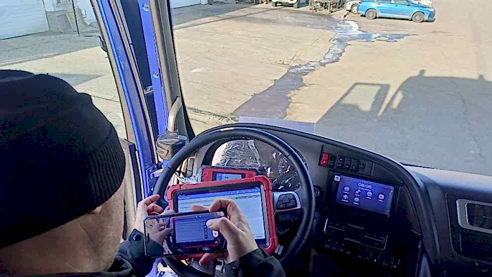 Диагностика грузового автомобиля перед покупкой